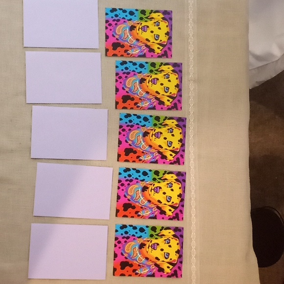 Vintage Lisa Frank  5 blank notes with envelopes - Picture 3 of 6